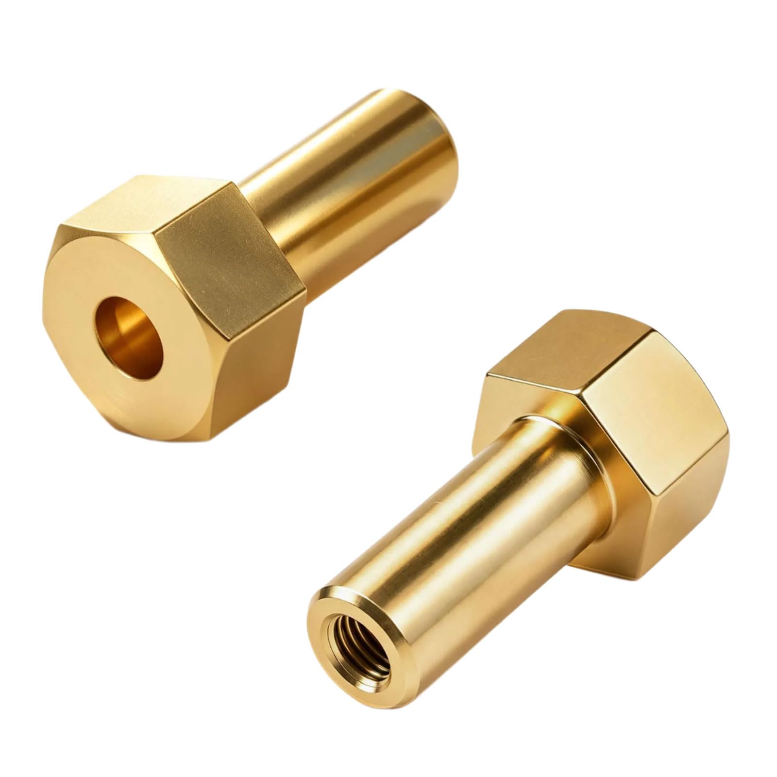 of 2 Brass Spring Barrels Nut Assemblies for Pool and Spa Filter Systems with Tension Control Clamp Compatibility Pool Filter Maintenance Set