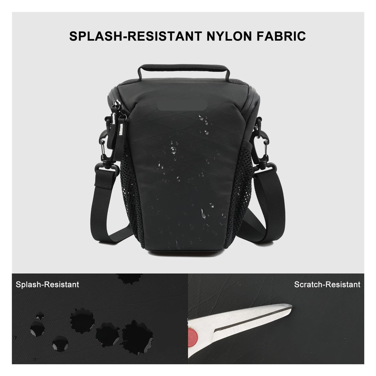 Sac banane léger et imperméable pour appareil photo reflex numérique sans miroir