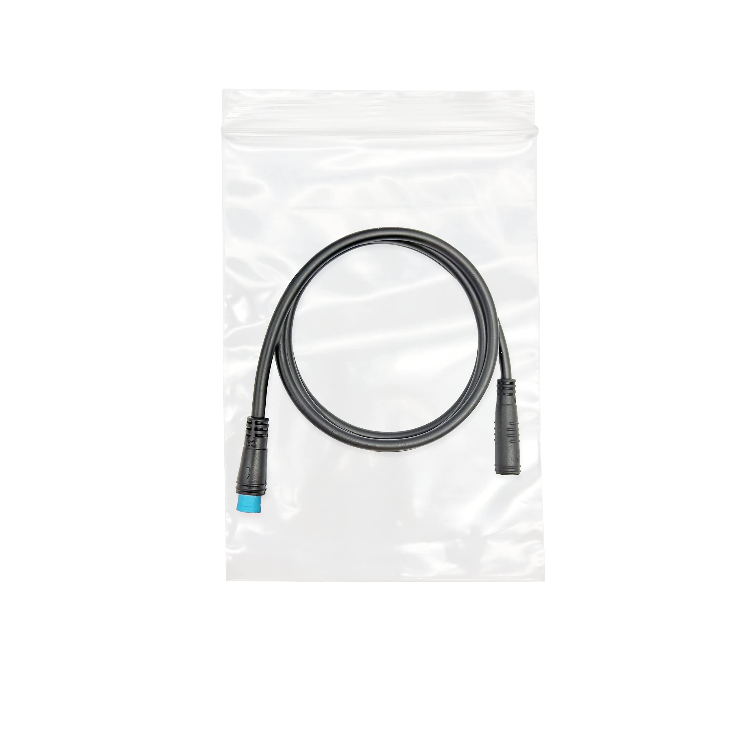 Cavo Di Prolunga Impermeabile Per E-Bike Julet, Connettori 2/3/4/5/6 Pin (Maschio-Femmina) FAI DA TE Per Display, Freno, Acceleratore E Luci (Lunghezza 80cm) - 2