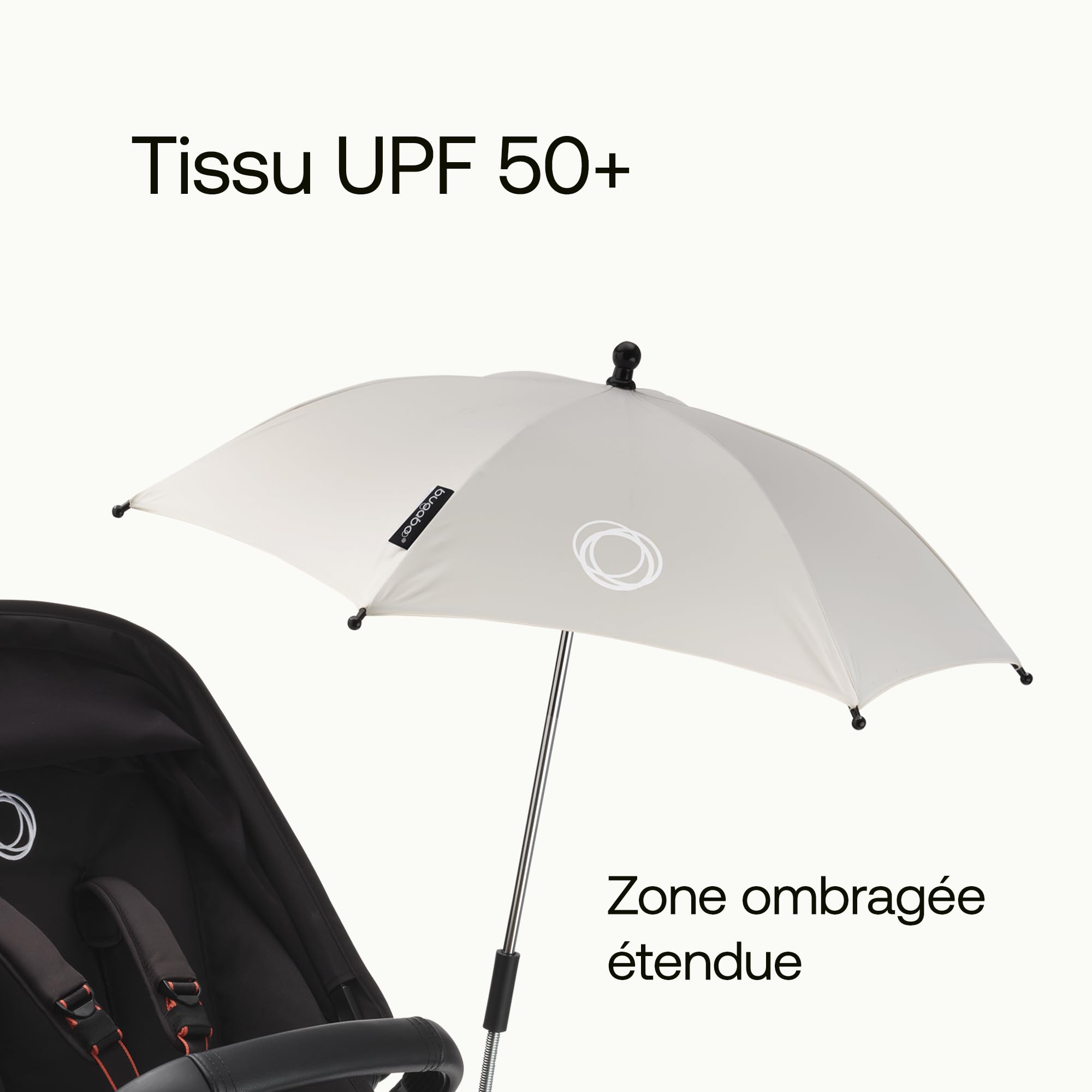 Ombrelle+ Bugaboo, Blanc Crème