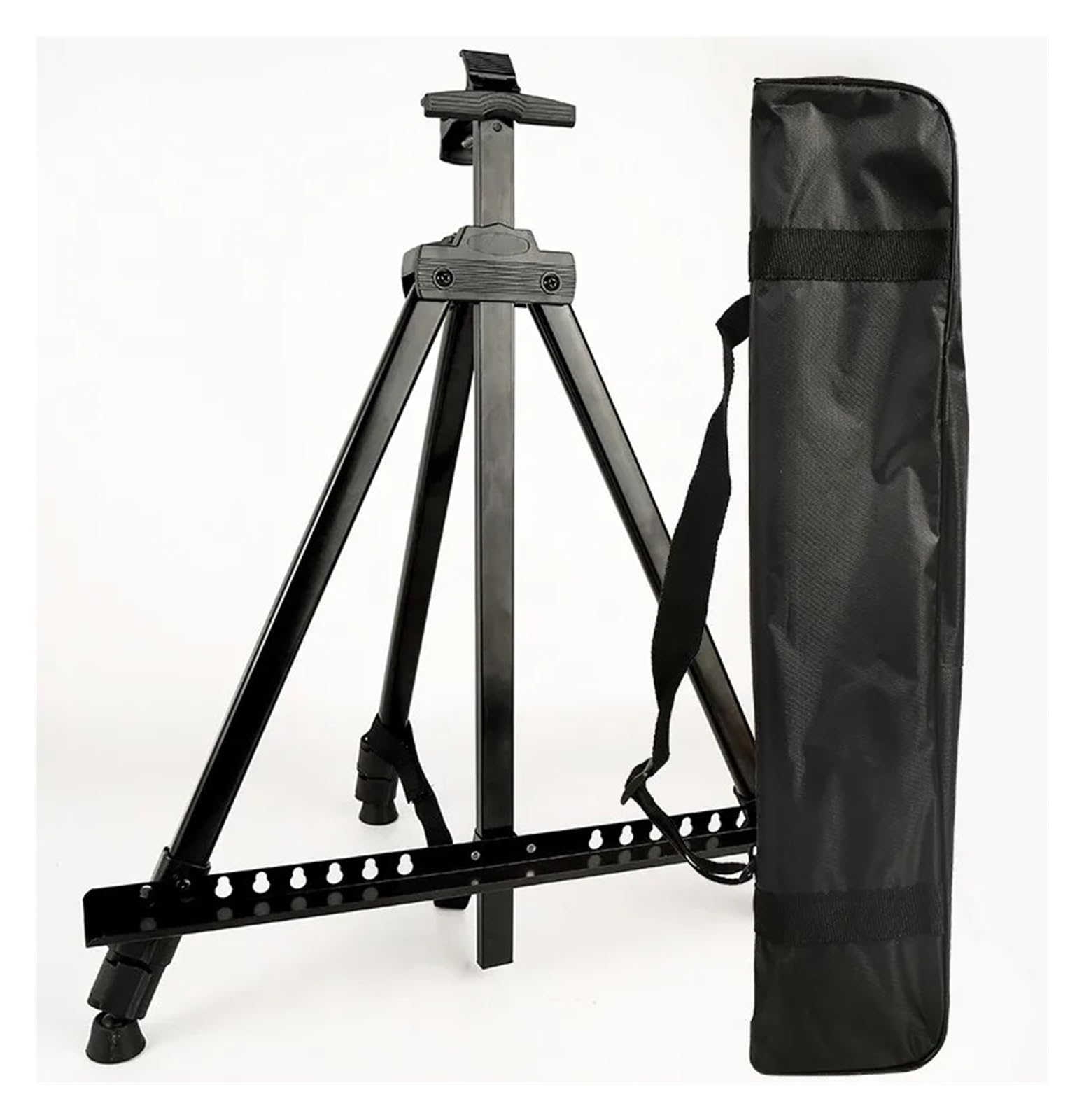 Supporto da viaggio pieghevole cavalletto portatile regolabile for schizzi con custodia for disegno all'aperto