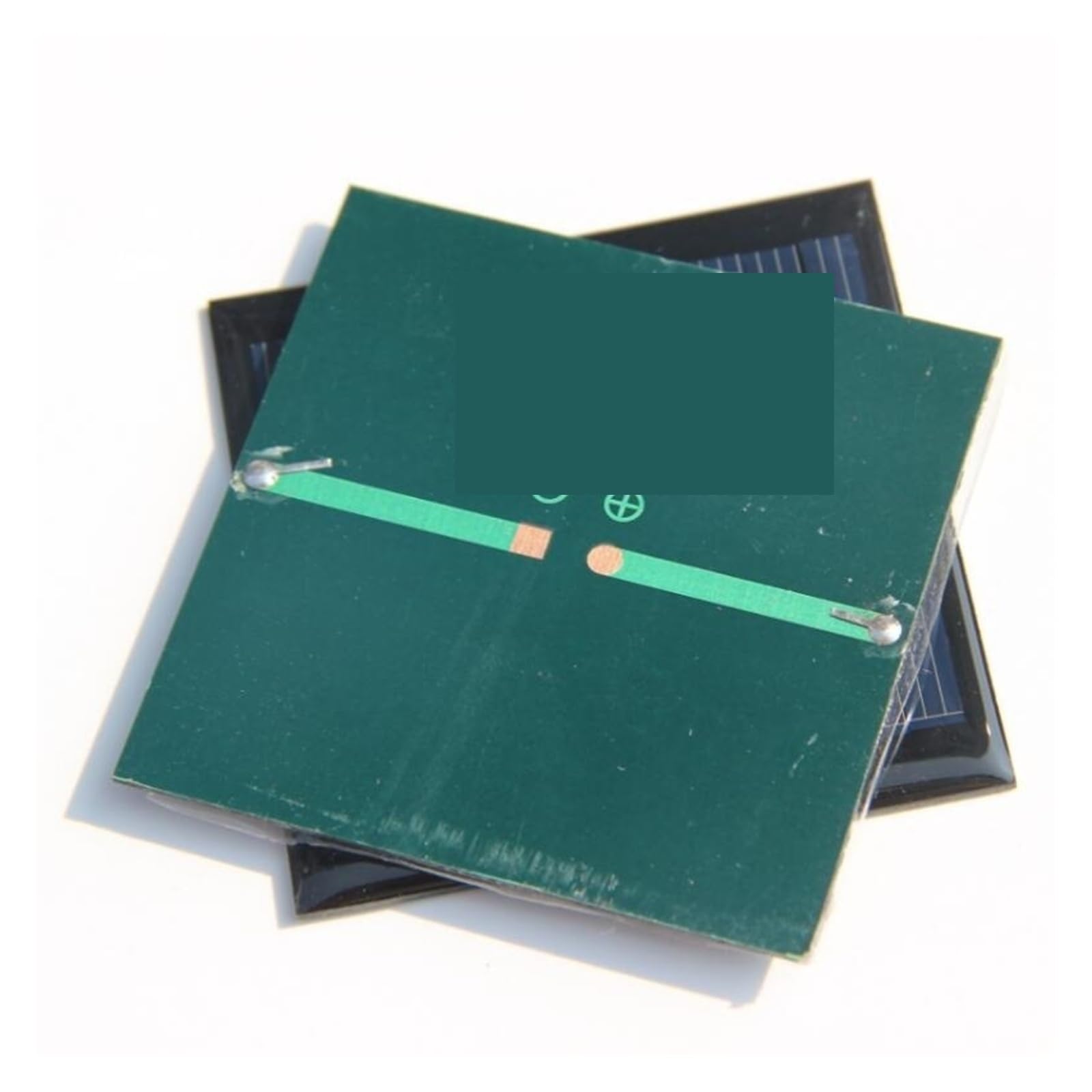 Wvyhlamrc 0.6W 5.5V Mini 3V Solar Cell Module Polycrystalline Silicon Solar Panel For Diy 3.7V Education Toys 65 * 65Mm(0.6W 5.5V)