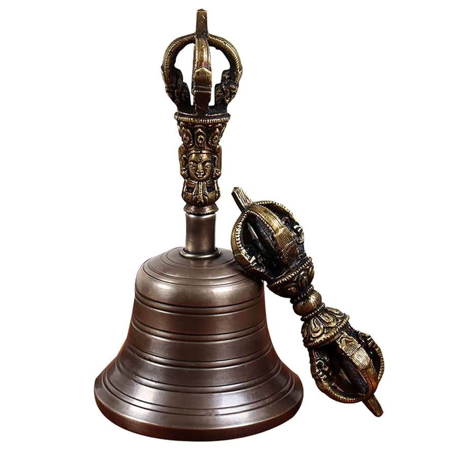 Amazon.co.jp: チベット仏教の瞑想の鐘、チベット 仏教 瞑想ベル