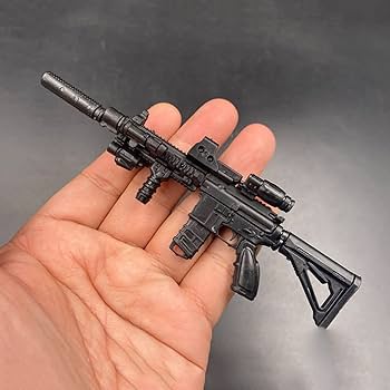 1/6 HK 416D　アサルトライフル　フィギュア用です！ 1/6 HK 416D アサルトライフル フィギュア用です！ Amazon.co.jp