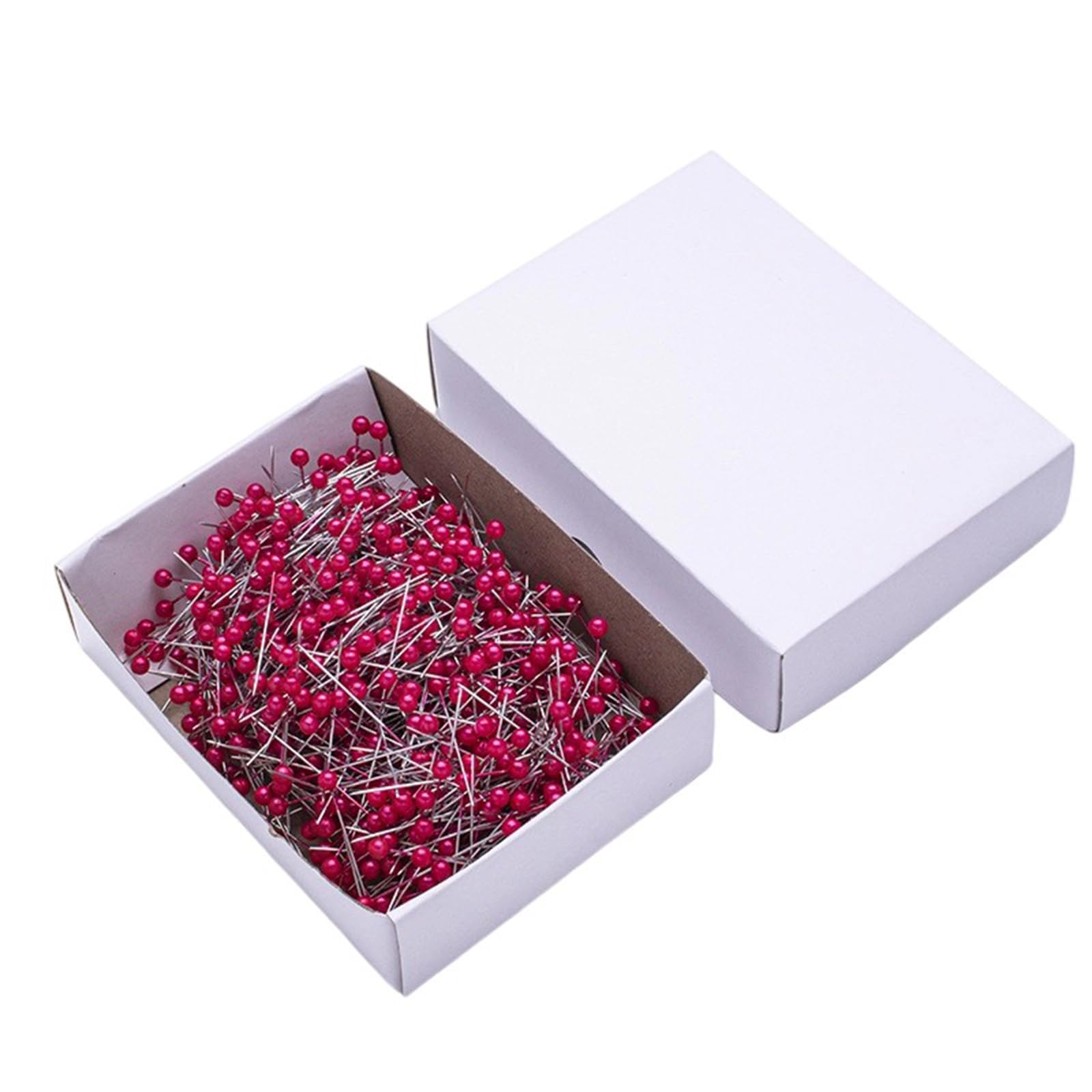 800Pcs Colorful Quilting Pins Pearls Head Dressmaking Pins Sewing Positioning Pin for Sewing Craft Pattern Making Dressmaking Tailoring Supplies