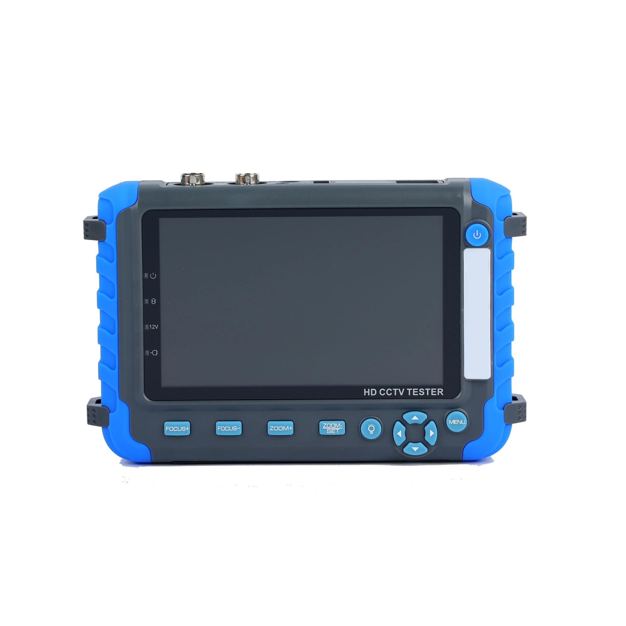 Tester CCTV, Tester for telecamera di sicurezza CCTV coassiale HD da 8 MP AHD TVI CVI CVBS Tester for telecamere di sicurezza alimentato DC12V portatile Tester video da 5 pollici