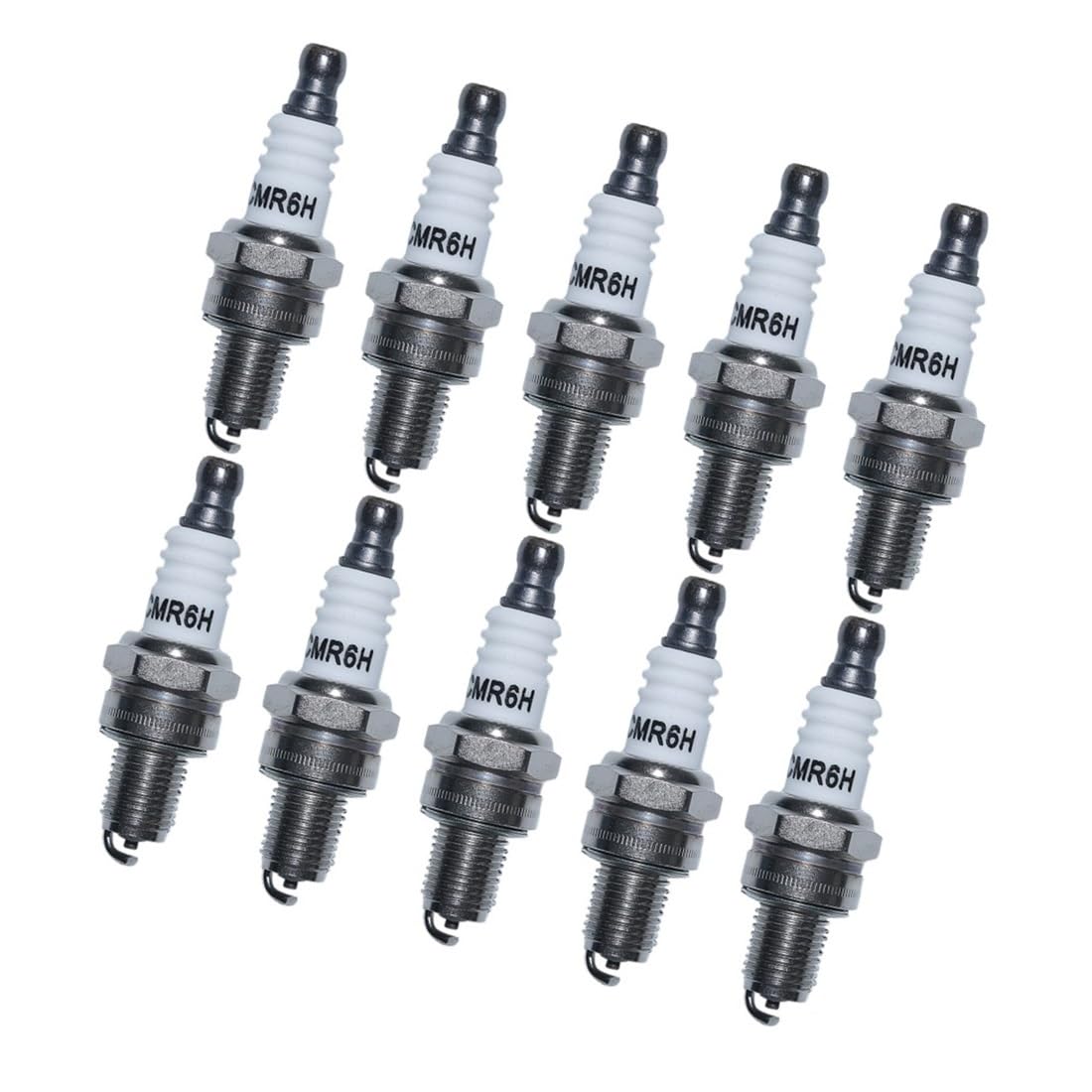 Kit de bujías CMR6H, 10 Uds., Apto for FS90 FS100 FS110 FS90R FS100R FS110R 3365, máquina cortadora de Piezas de Herramientas de jardín
