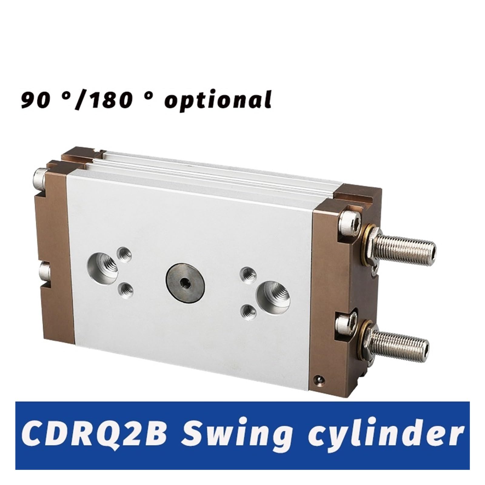 CDRQ2BS10-90 CDRQ2B15 20 30-180 Cilindro rotativo oscillante Sottile Ruota di 90 Gradi e 180 Gradi CDRQ2BS10-90 CDRQ2B15-180(CDRQ2BS20-180)