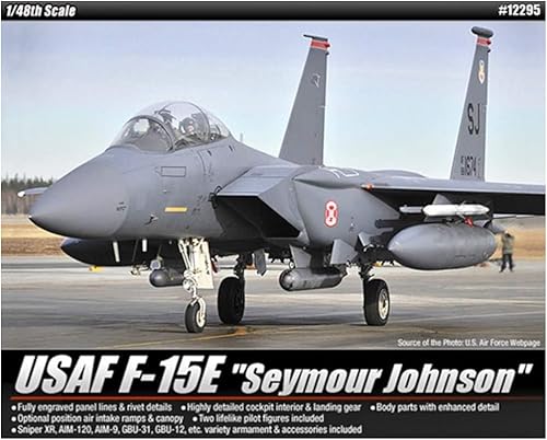Academy USAF F-15E Seymour Johnson Modelo Kit