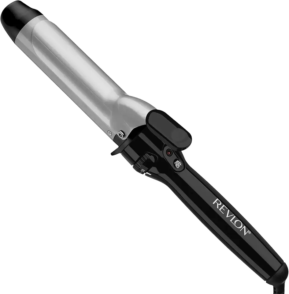 Revlon Perfect Heat Triple Ceramic Curling Iron | For Silky Smooth Loose Curls (1-1/2 in)