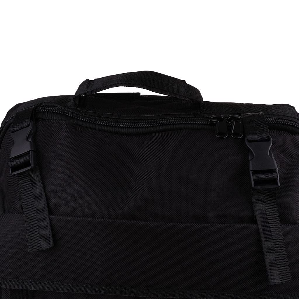 Milageto Grande Custodia Imbottita per Fisarmonica con Tasche per Accessori per Fisarmonica - 120 bassi