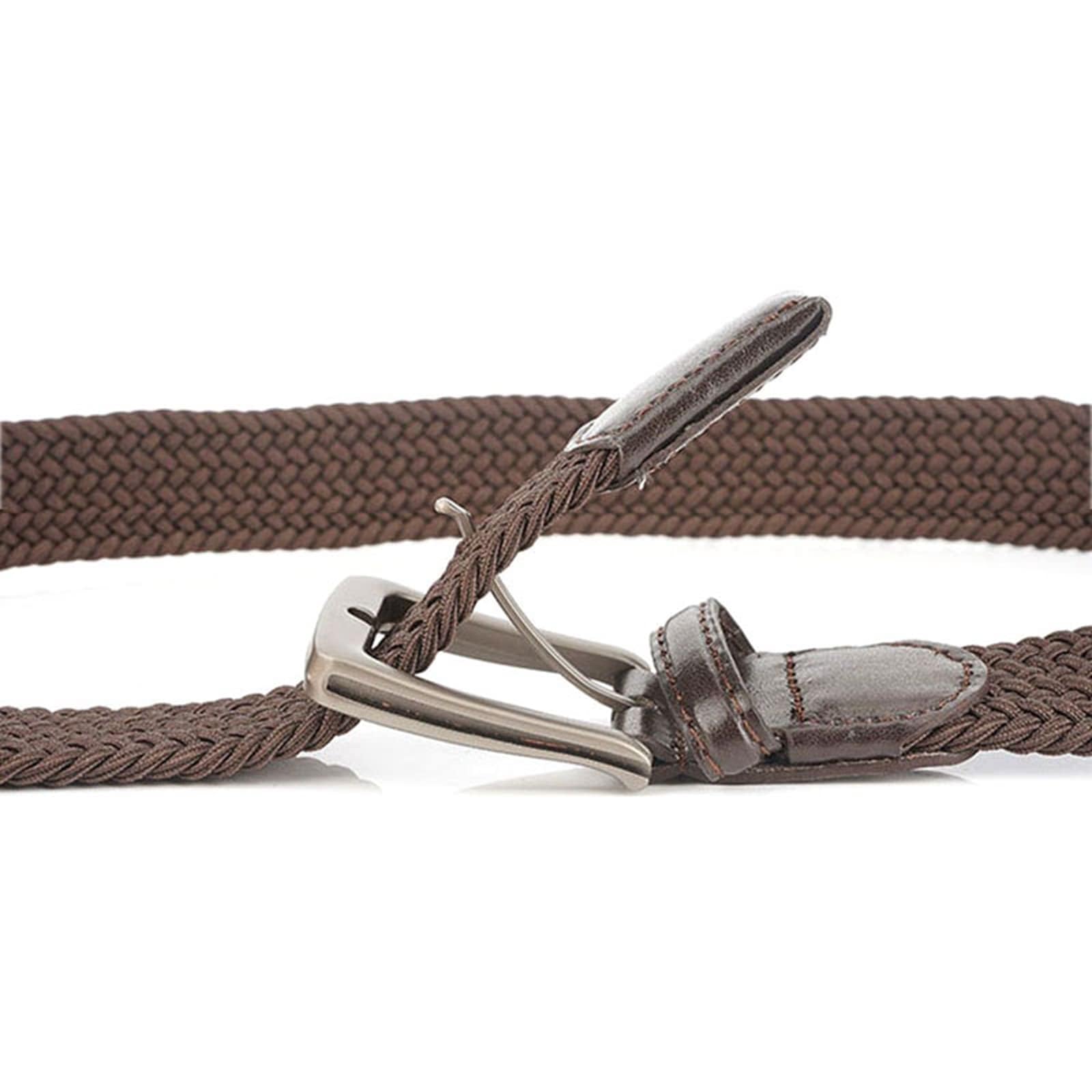 Elastischer Stretch-Gürtel for Herren, Taillengürtel aus Segeltuch mit Schnellverschluss-Schnalle,
