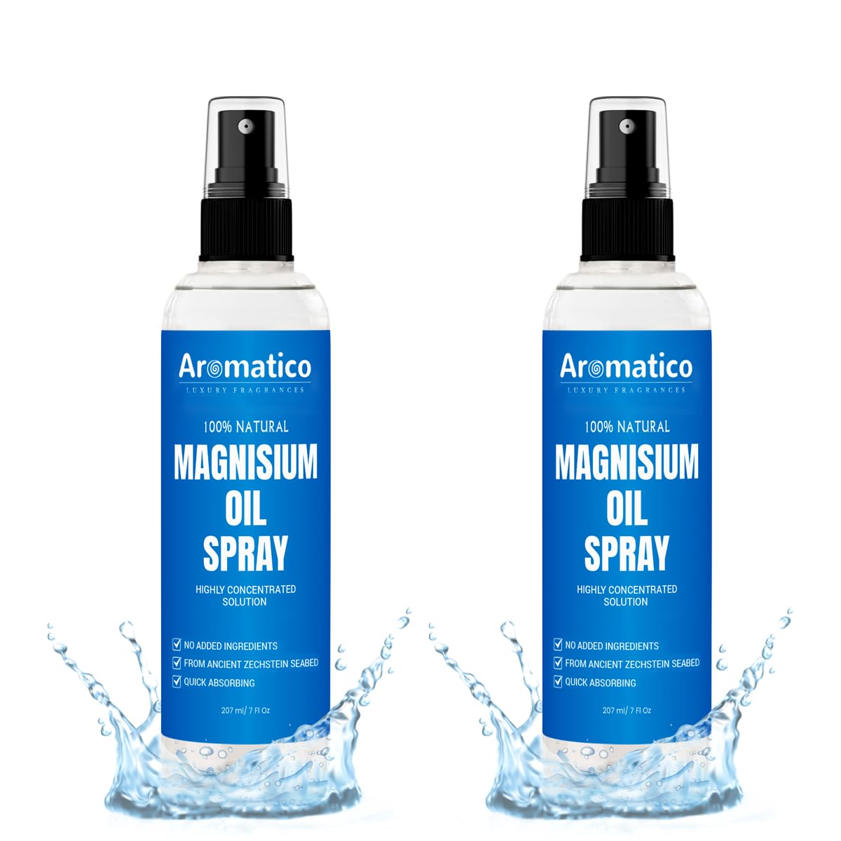 AROMATICO Magnesium Oil Spray Relieves Muscles & Joints, Promotes Better Sleep (200 ml (Pack of 2)) (B0DJ6Q5SPG) Amazon Price History, Amazon Price Tracker