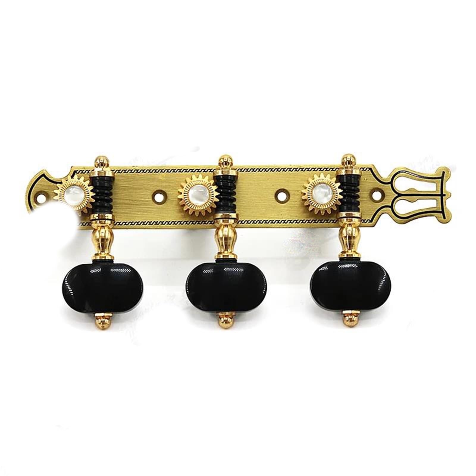 Gitarrenwirbel Set Vintage-Mechaniken Aus Reinem Kupfer Für Klassische Gitarren (3L3R)