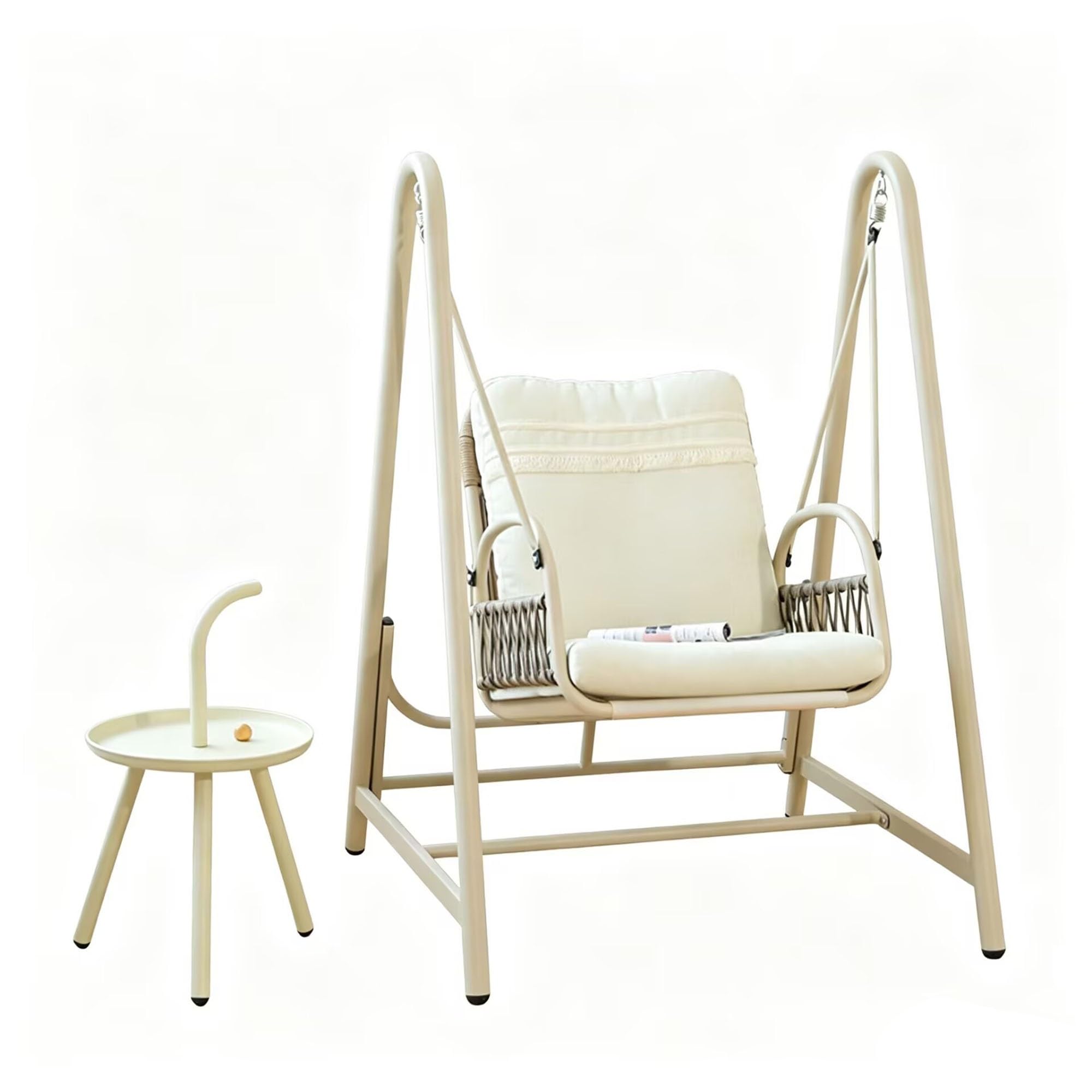Swing Hanging Chair For Balcony, Home Use, Single Indoor, Rocking, Villa Basket(1)