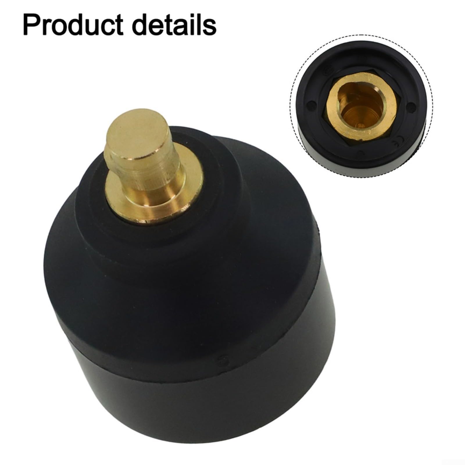 Confezione da 2 adattatori per torcia di saldatura TIG WP26V a WP17V per una perfetta compatibilità con cavi da 35-50 mm a 10-25 mm in attività professionali di lavorazione dei metalli