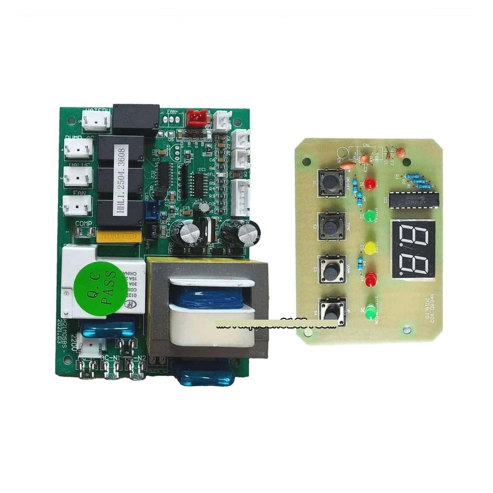 Eismaschine Universal Motherboard Hauptplatine Platine Mit 4-Tasten-Bildschirm, Kompatibel for Xuecun, Kompatibel for AUCMA, Kompatibel for Blomgus,
