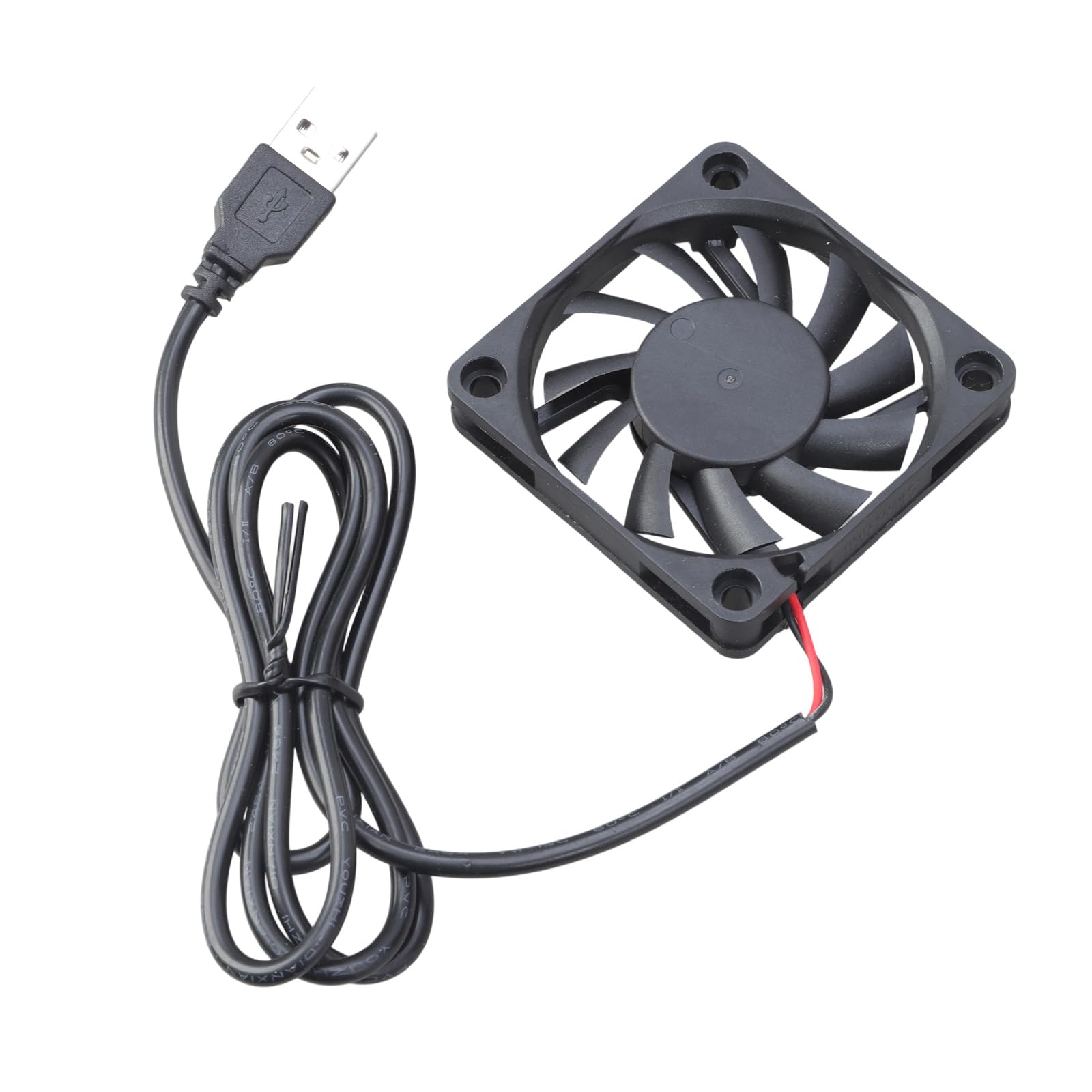 60x60x10MM USB 5V Electronic Cooling Fan Low Noise Computer Electronic Brushless Fan Home Office Networking Equipment