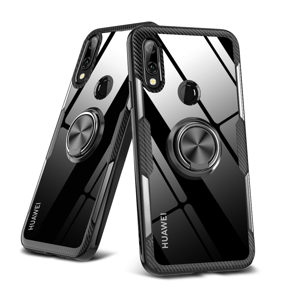 Amazon.co.jp: Huawei P20 Lite ケース クリア リング付き 耐衝撃 薄型  