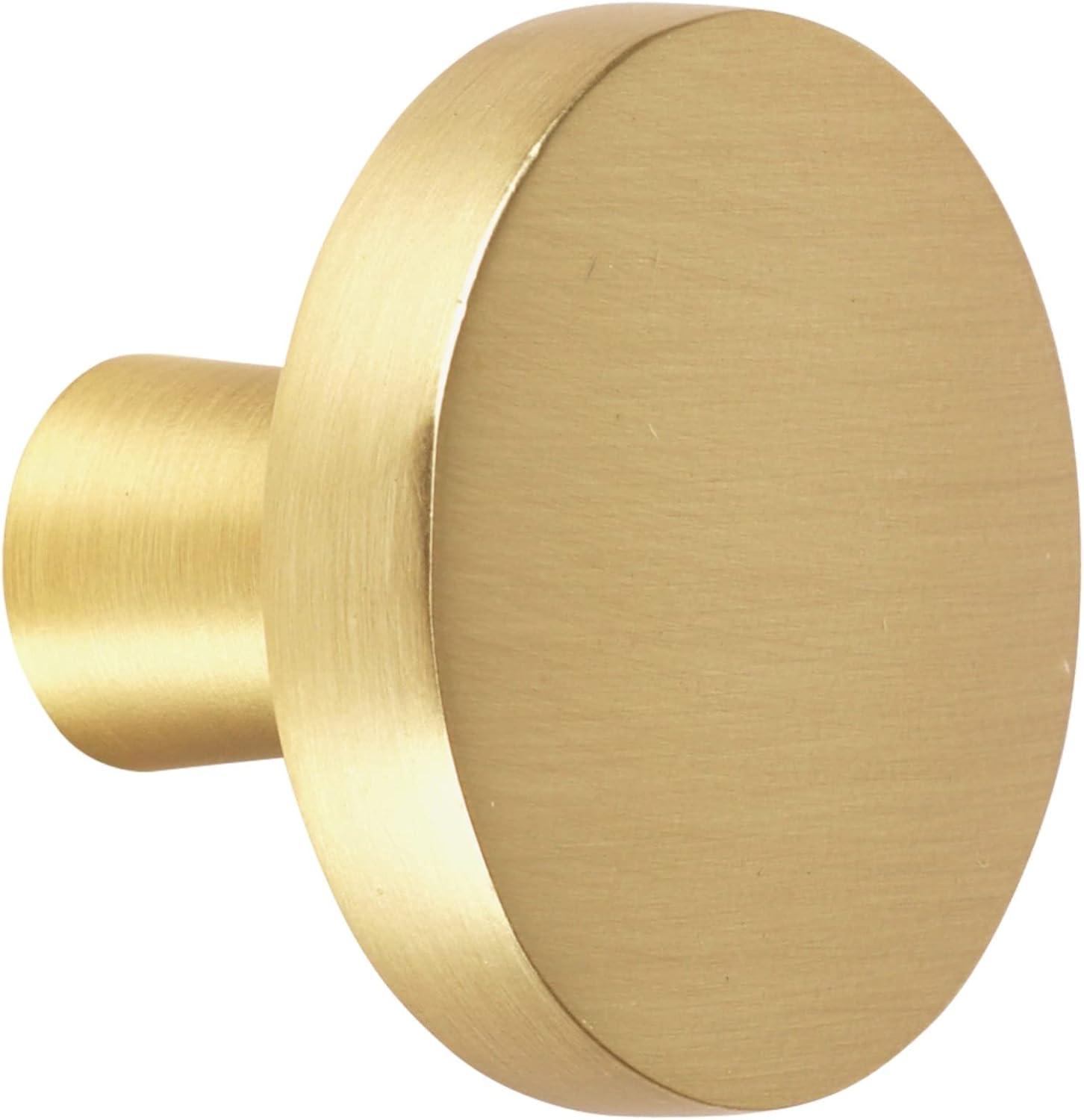 JADE + SAGE Hayley Knob Brushed Gold Pulls Pack of 12 Gold Handles