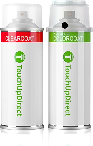TouchUpDirect 20WA8555 negro compatible con Chevrolet Exact Match - Aerosol de pintura para retocar  Paquete esencial