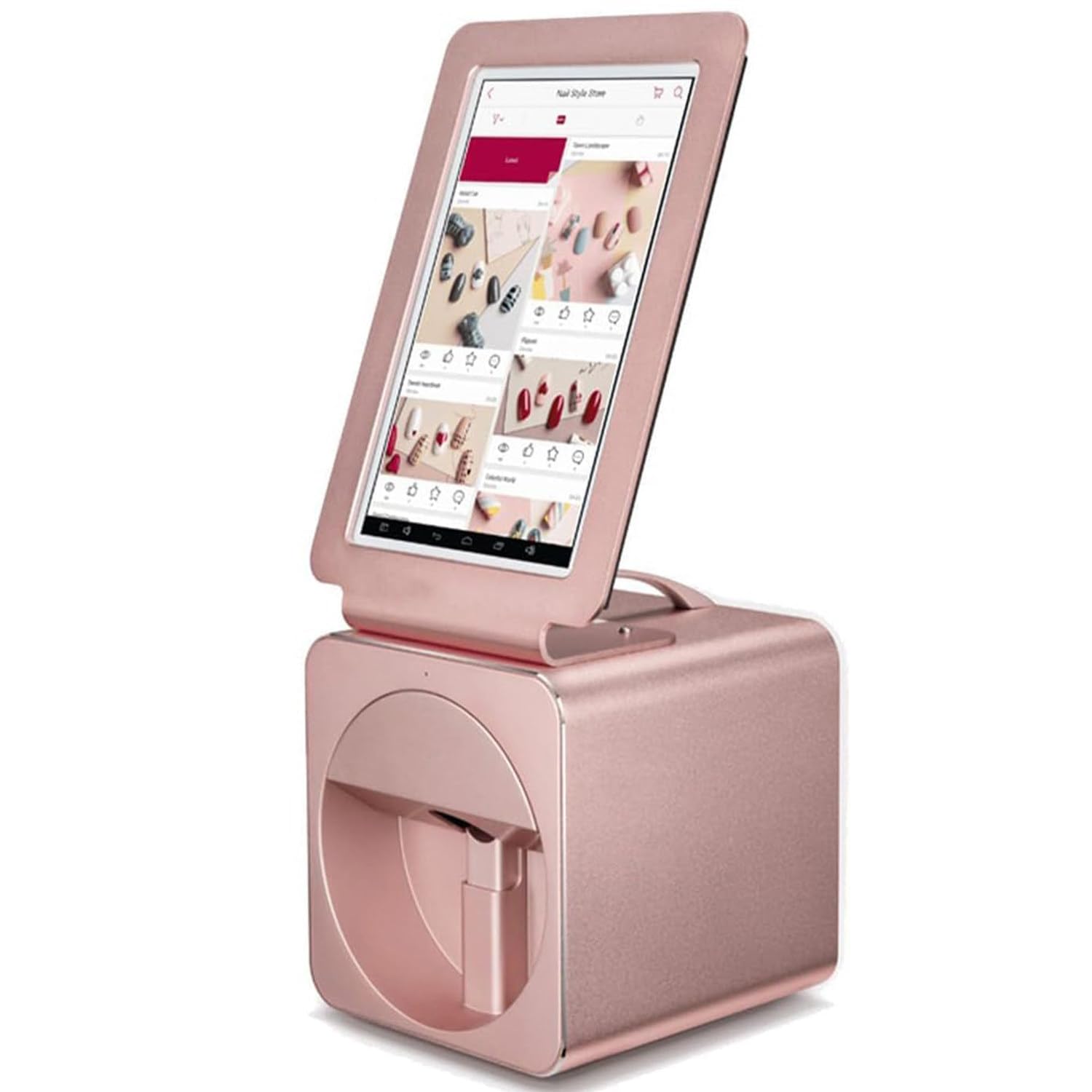 Macchina per stampa a colori per nail art fai da te, macchina per stampante 3D per unghie, supporto WiFi/fai da te, 35s fatto, con touch screen da 10,1 pollici, stampante digitale per nail