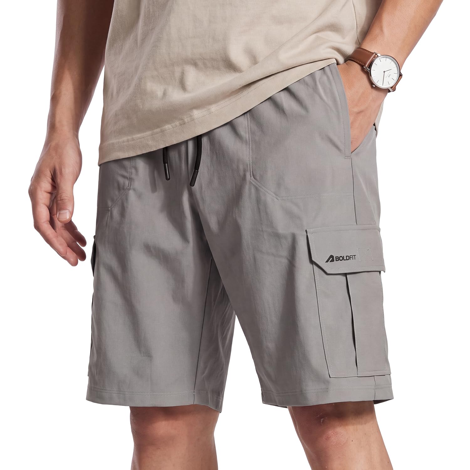 boldfit Cargo Shorts for Man Gym, Running Shorts Half Pant for Man-picture-16