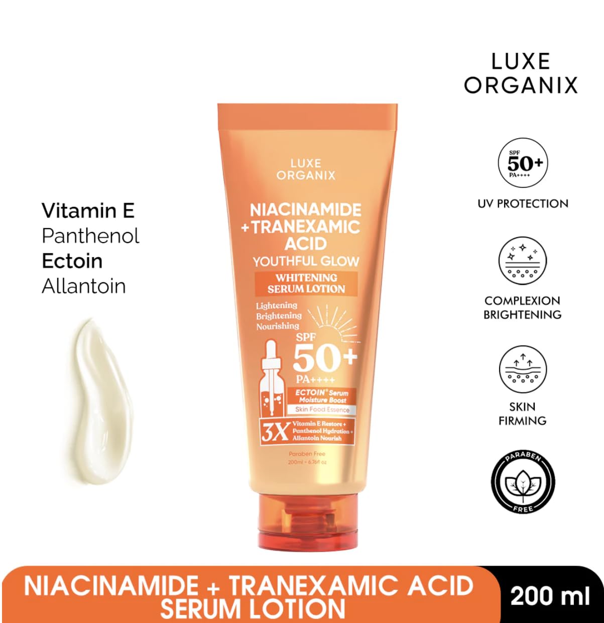 Amazon.com: Luxe Niacinamide + Tranexamic Acid Youthful Glow Serum