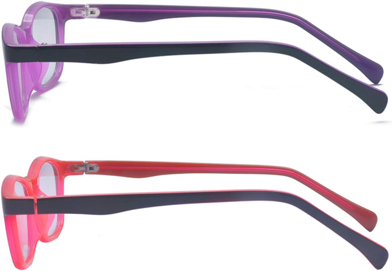 Outray 2 Pack Computer Glasses Blue Light Blocking for Kids Teens Children Gaming Eyewear Reduce Eyestrain Glasses Set2 - Image 4