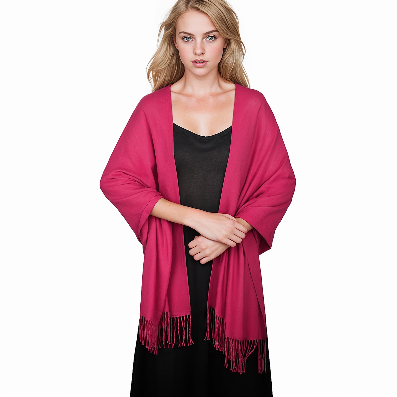 SWAT PANY Scarfs for Women Pashmina Shawls and Wraps for Women Wedding Ladies Scarf for Winter