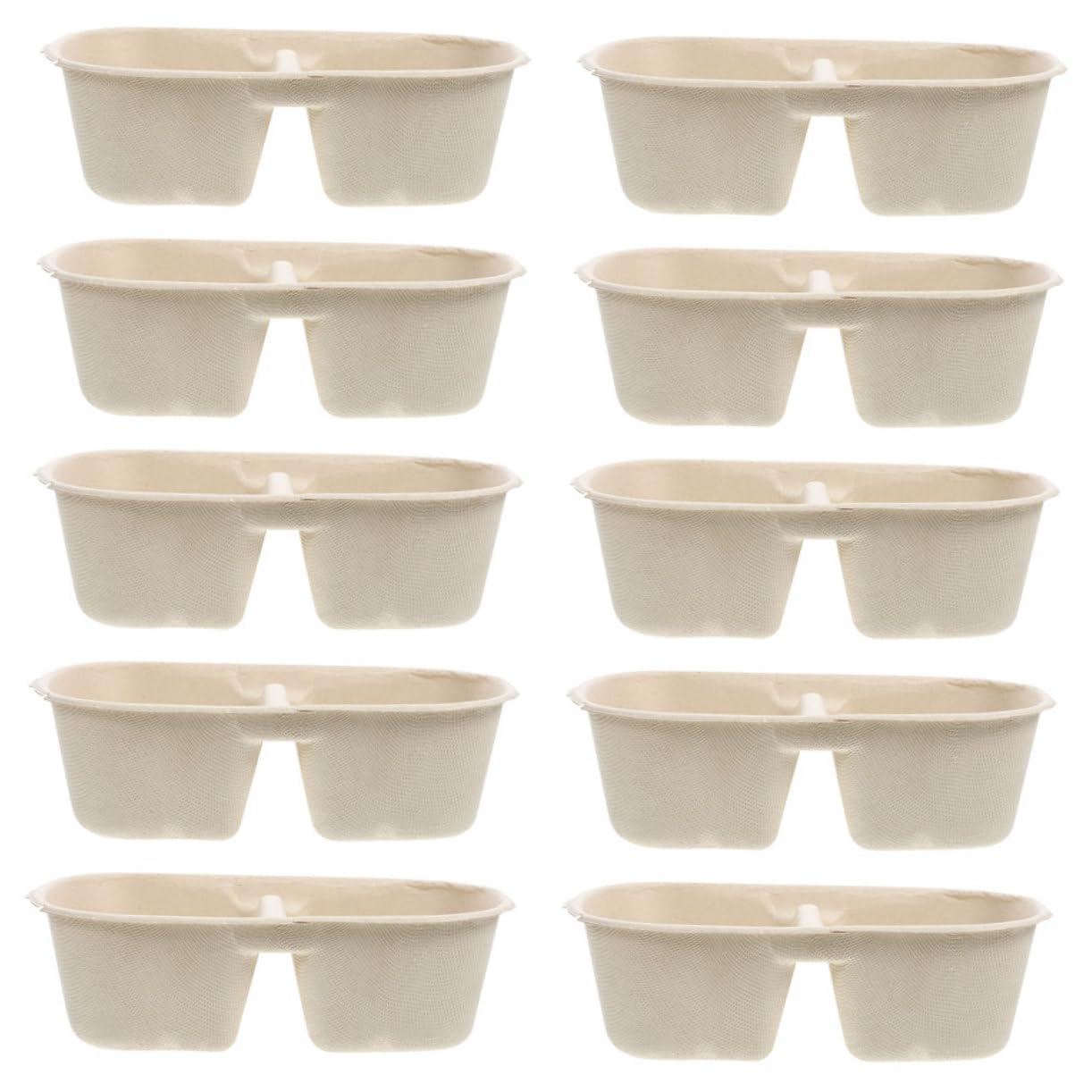 HAPINARY Multi-Functional Pet Bowl Set Water and Food Bowl for Cats and Dogs Disposable Easy to Carry 10 Pack