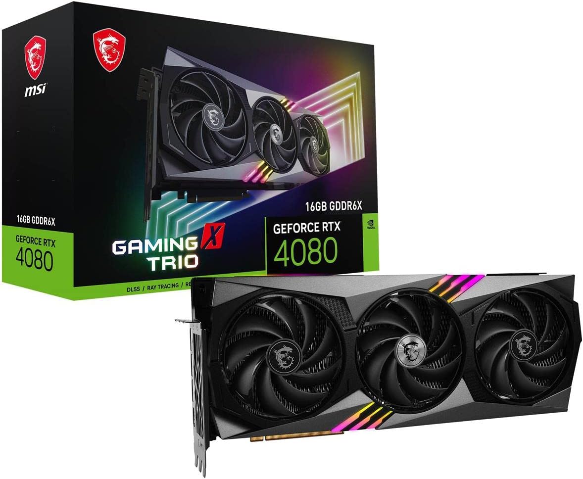 MSI Gaming GeForce RTX 4080 16GB GDRR6X Graphics Kuwait