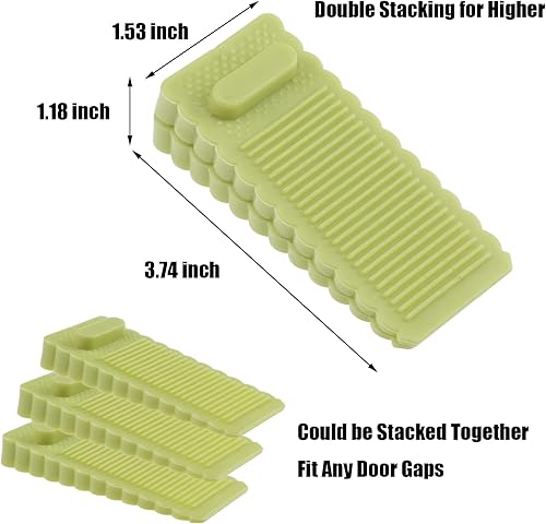 Miniatura 3 de LAOLING 10 tapones de puerta de goma, topes de puerta para la parte inferior de la puerta en el suelo, huecos de puerta, tope de puerta de goma,