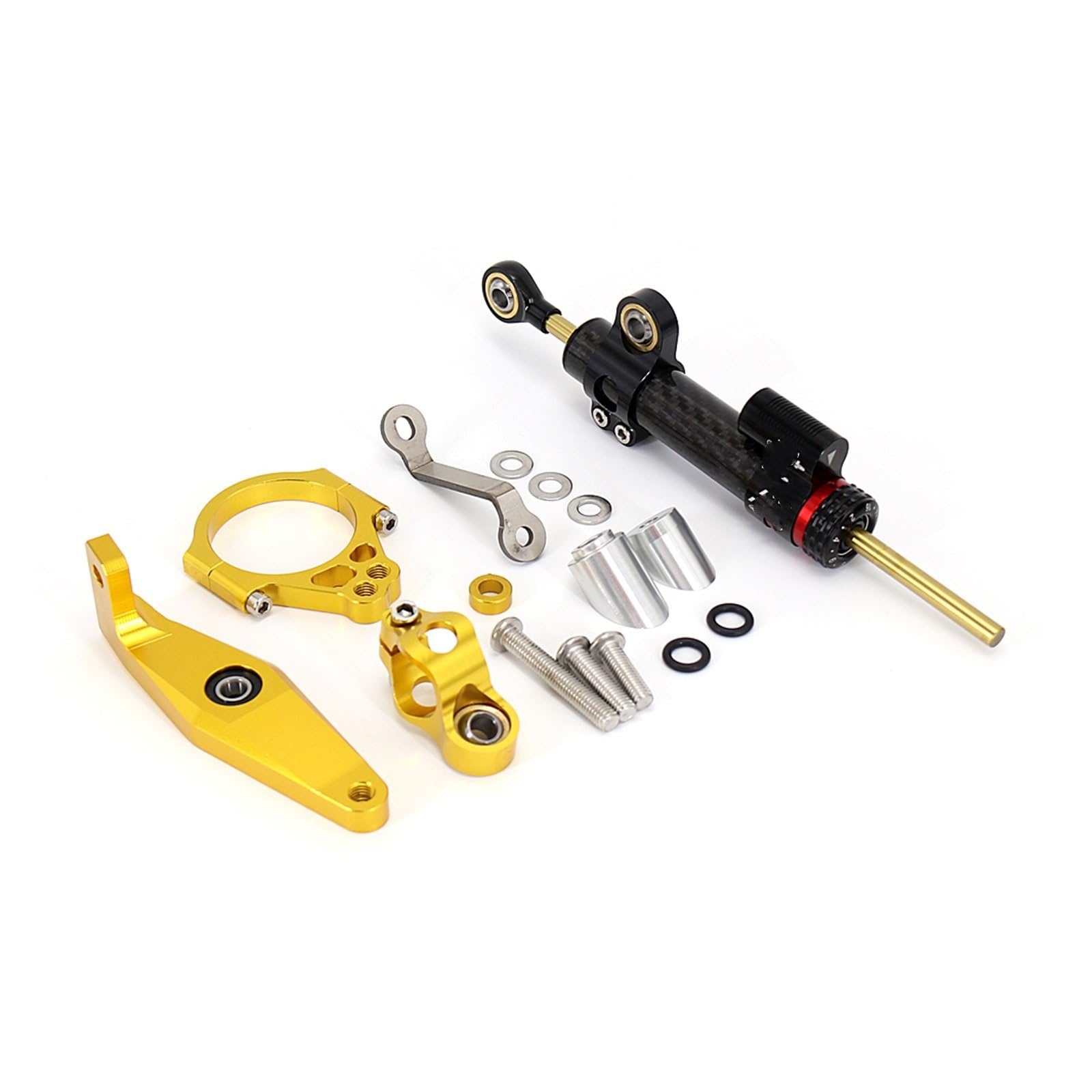 Ammortizzatore Sterzo Per MT-09 Per SP 2021 2022 2023 Ammortizzatore Di Sterzo Stabilizzare Staffa Per YAMAHA Per Mt09 Per MT 09 Per MT09 SP Accessori Moto Stabilizzatore Sterzo ( Misurare : Set 6 )