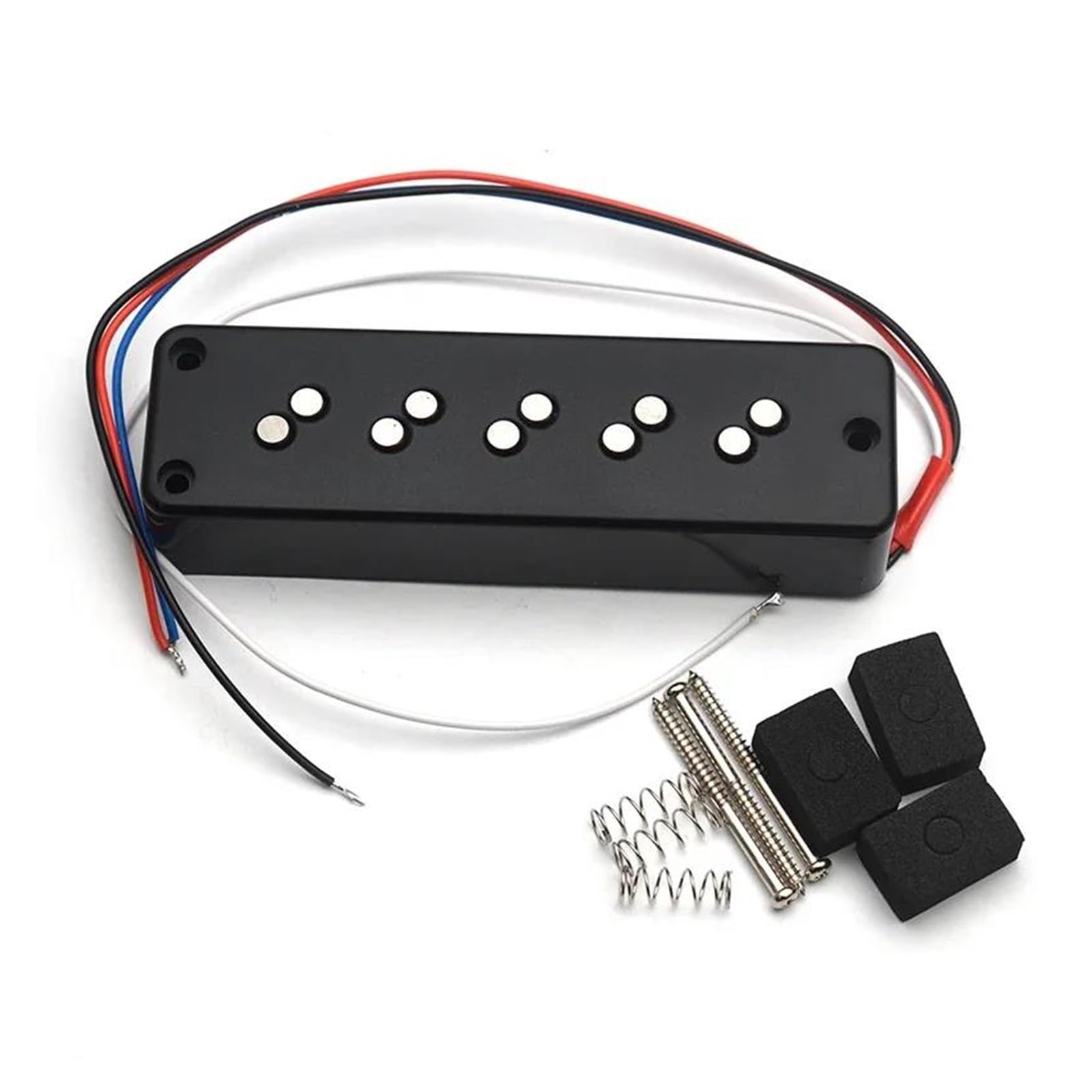 5 Strunowy Humbucker Basowy Alnico Z Ułożonymi Magnesami I 3 Otworową Konstrukcją Przetwornik Do Gitary Elektrycznej(N and B)