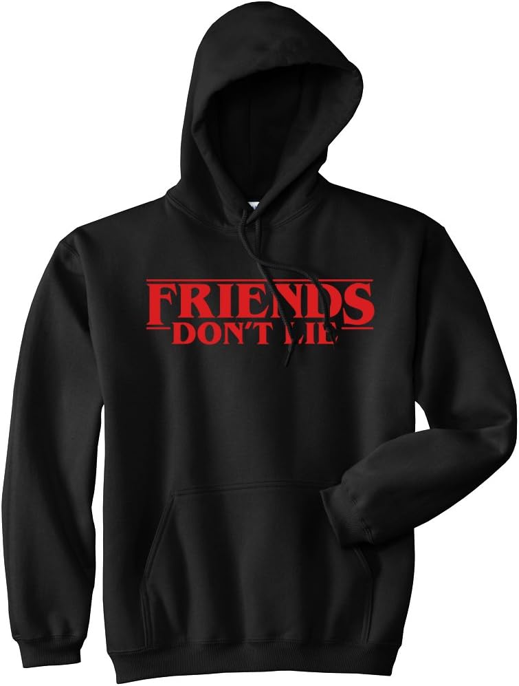 Mars NY Strange Friends Don't Lie Premium Hooded Sweatshirt Pullover Sweater Jumper
