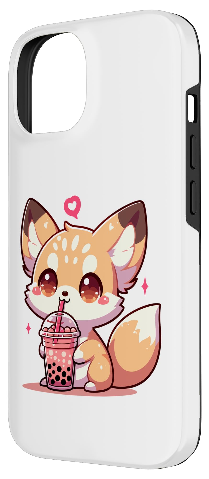 Amazon.com: Cute Japanese Kawaii Chibi Fennec Fox Drinking Boba