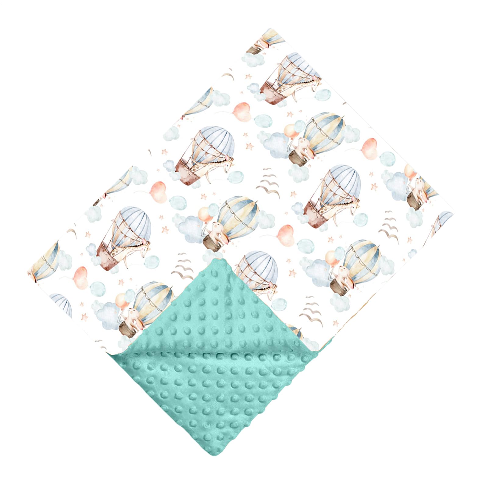 Couverture de lit pour enfant et bébé chaude en maille douce pour berceau et poussette