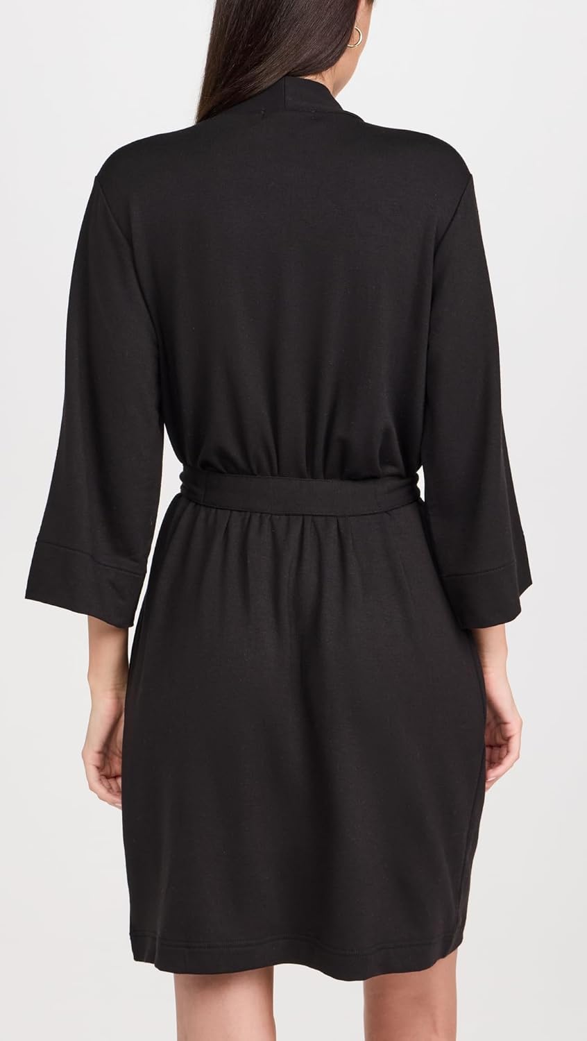 PJ Salvage Womens Loungewear Jammie Essentials Mid-Length Robe - Image 3