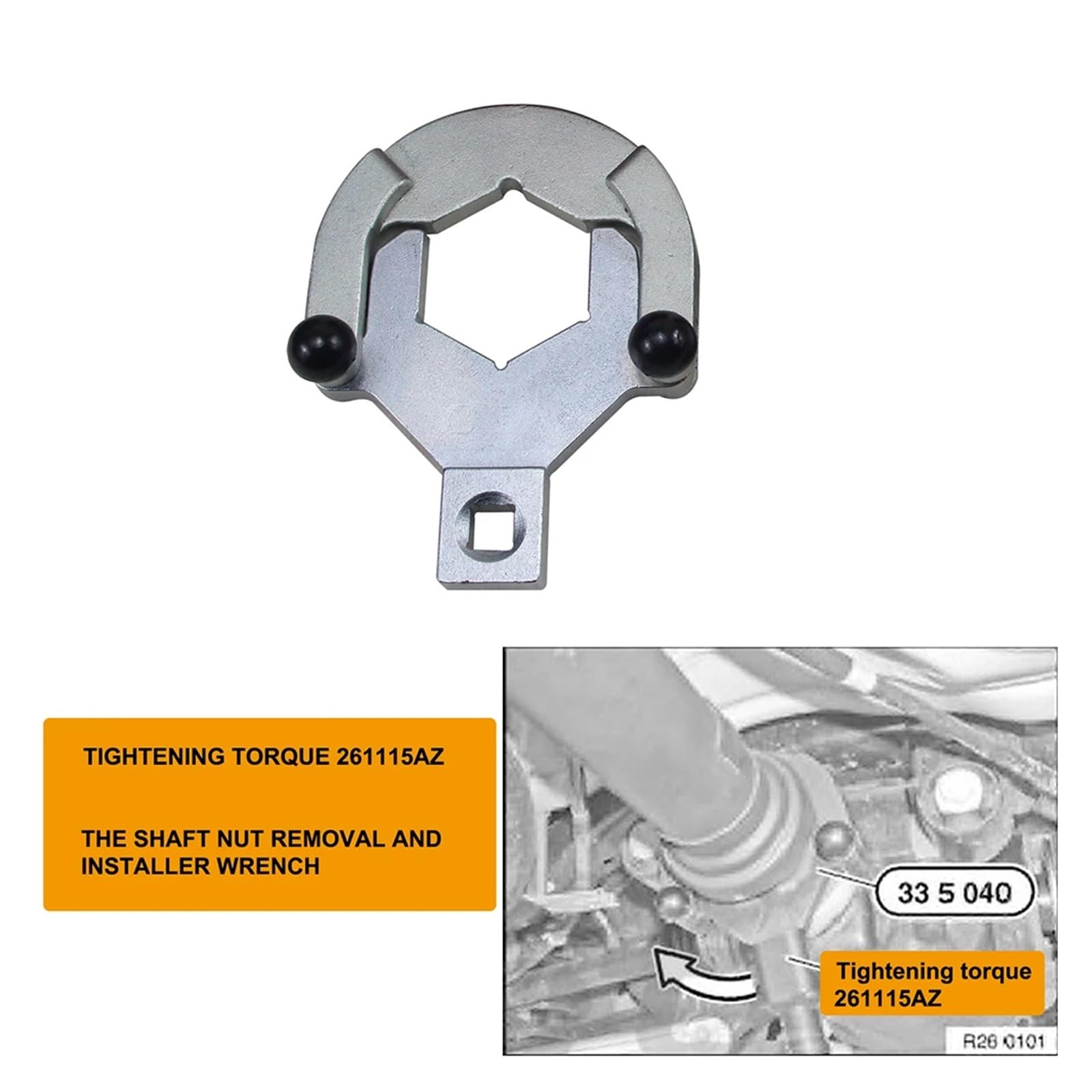 Kit Attrezzi Per Differenziale Posteriore LIROPAU - Compatibile Con BMW X3, X5, X6, Serie E