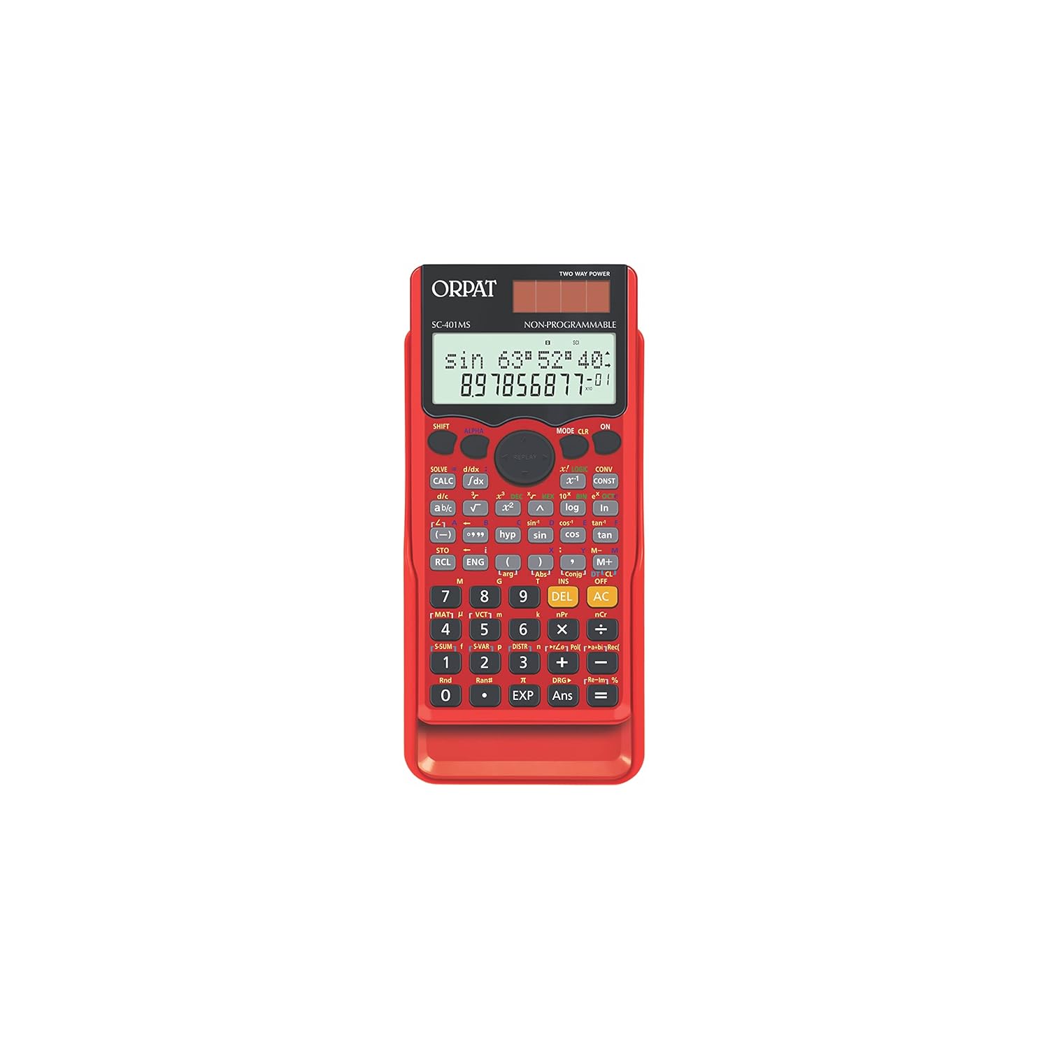 Orpat Scientific Desktop Calculators SC401 MS EMPIRE RED Amazon.in