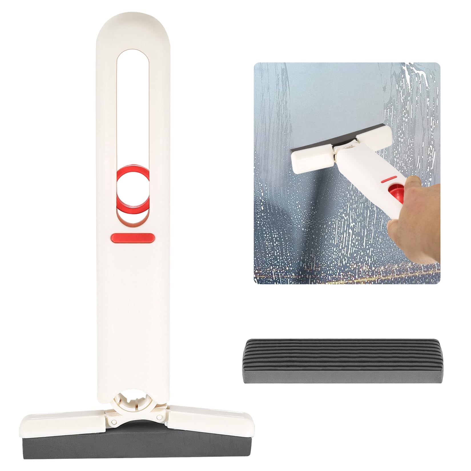 Mini Vadrouille De Nettoyage,Mini Vadrouille Portable,Mini-Serpillière Lavable à La Main,Mop Portable avec Fonction D'essorage,Vadrouille Auto-Serra | Leroy Merlin