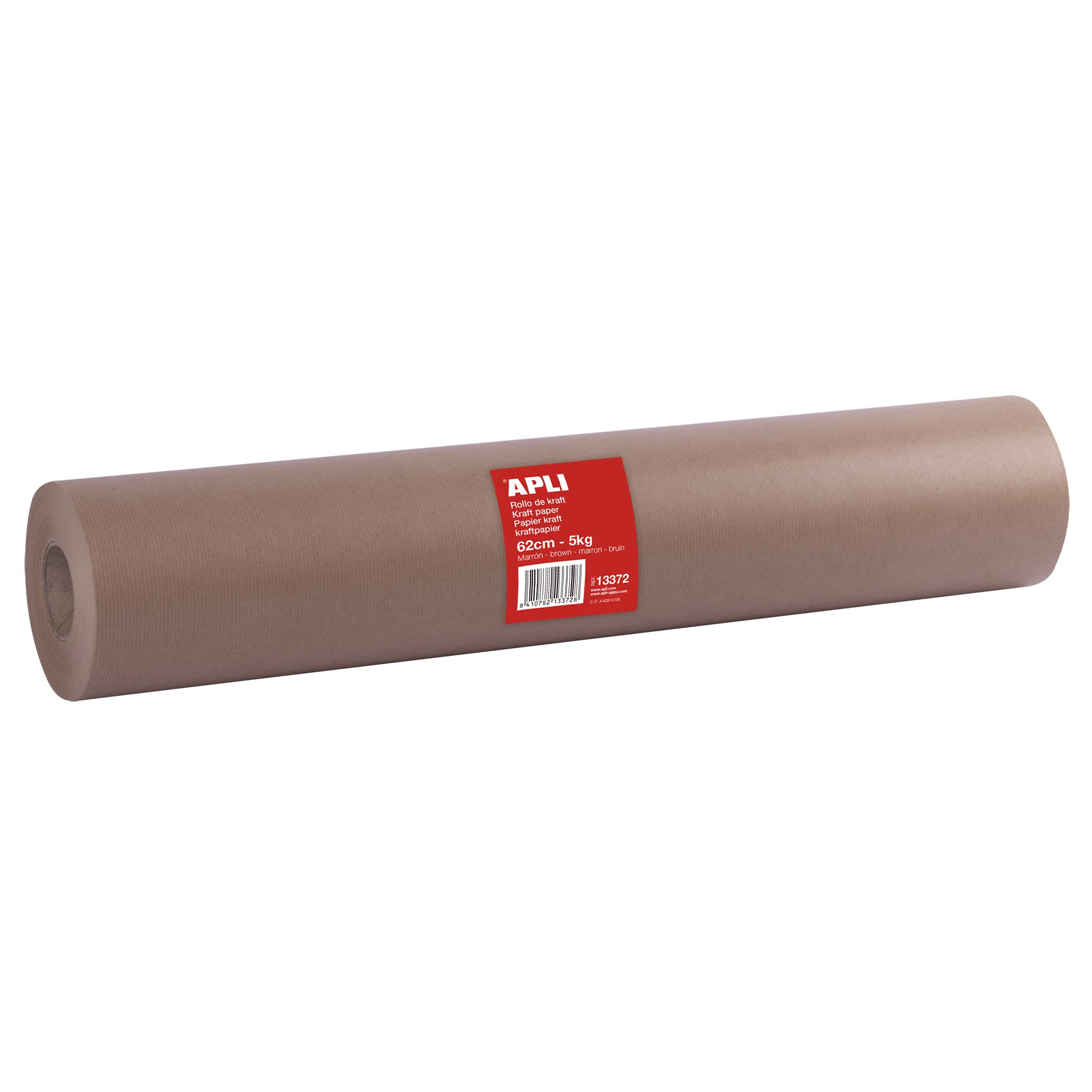 Apli 13372 Rouleau de papier kraft Marron 80 g x 62 cm x 5 kg