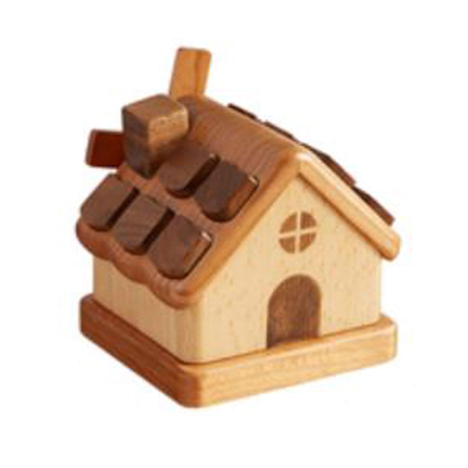 Boîte de fée des dents bébé en bois boîte de rangement souvenir de bo pour enfant