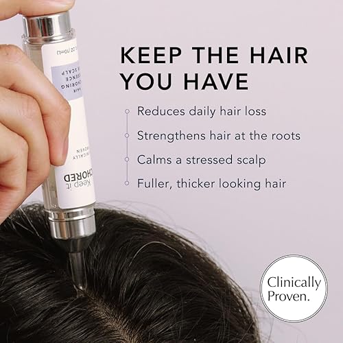 Miniatura 2 de KeepItAnchored Tratamiento de protección contra la pérdida de cabello para mujeres con champú acondicionador y esencias clínicamente probado sin