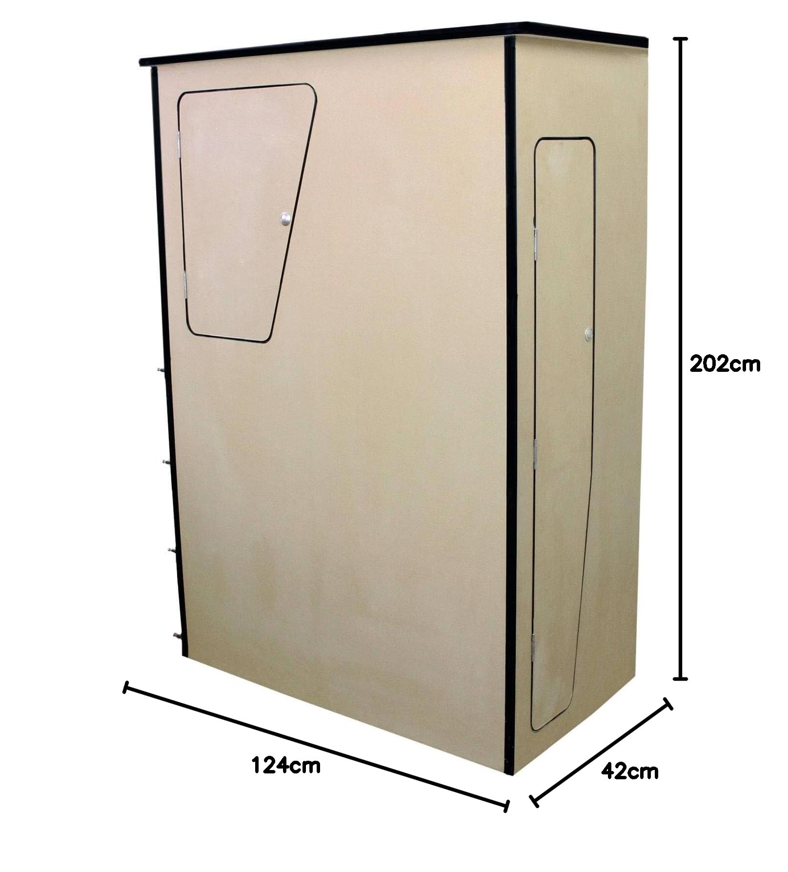 Monster Shop Transporter T4 T5 Camper Van Küche Rechtslenker Wohnwagen Wohnwagenküche Wohnmobil Reisemobil Caravan 18mm MDF Eingebautes Weinregal Optionale Aufhängeschiene Peronalisierbar