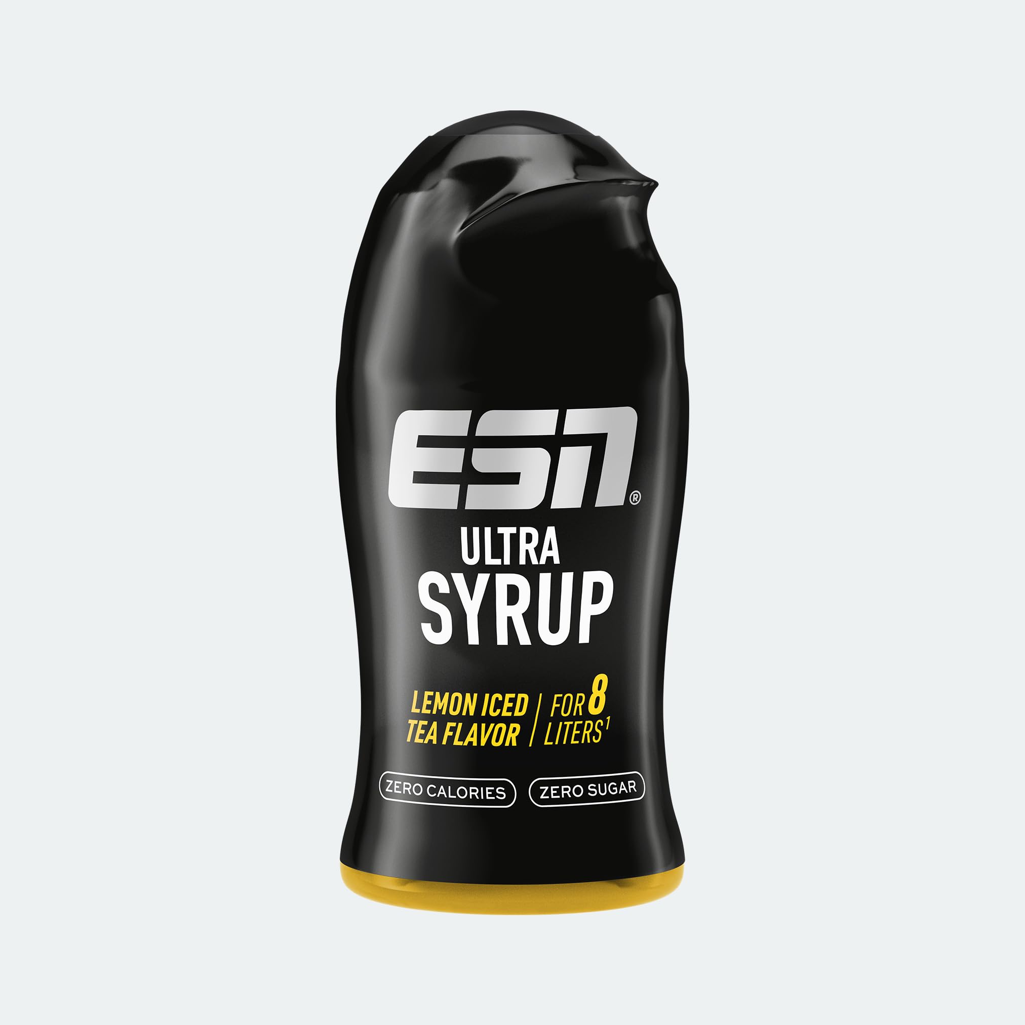 ESN Ultra Syrup, Lemon Iced Tea, 65 ml, für 8 l Fertiggetränk, zuckerfreier Sirup, hochkonzentriert, zero Kalorien - made in Germany