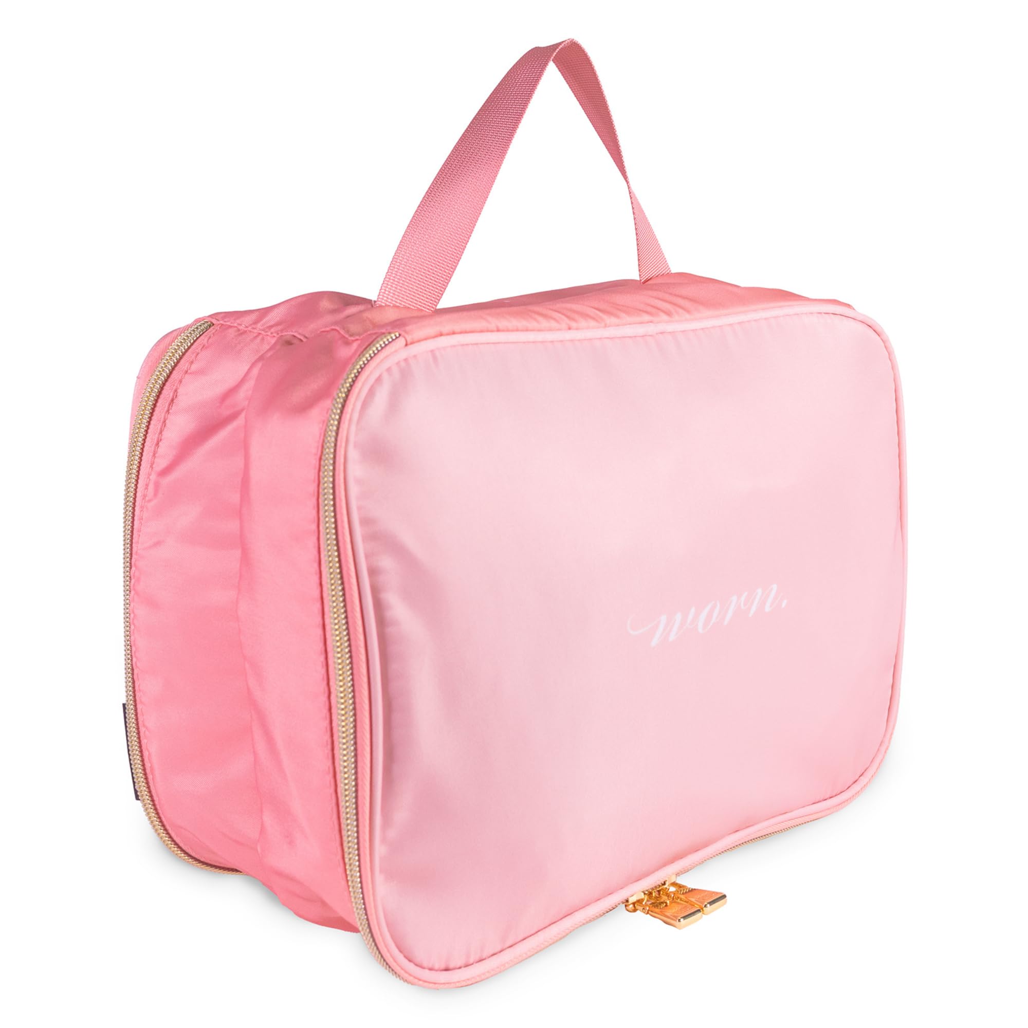 kate spade new york Laundry Bag to Organize Suitcase, Two Sided Packing Cube for Clean and Dirty Clothes (Wear and Worn)