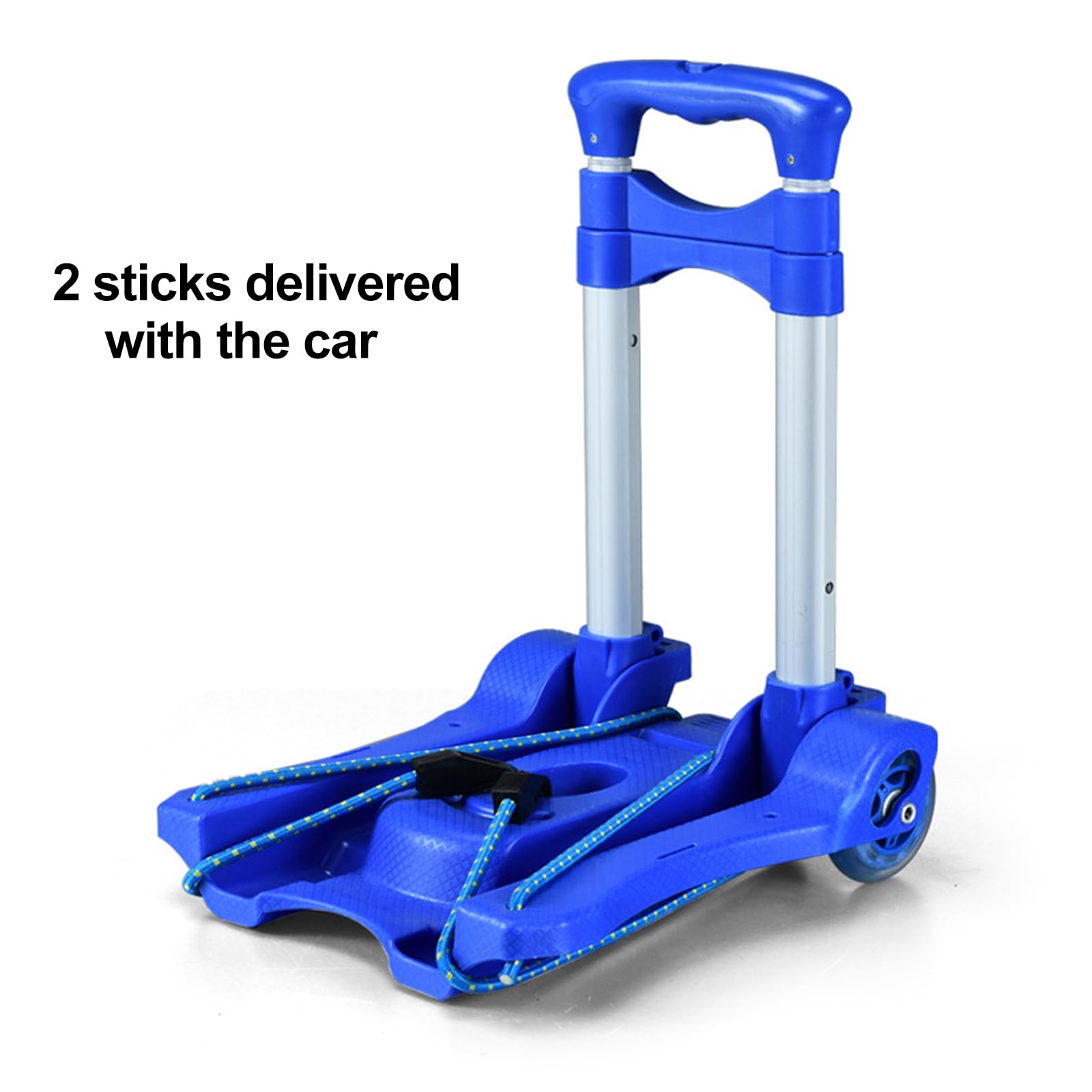 Opvouwbare steekwagen, bagagewagen met een capaciteit van 500 lb Opvouwbare steekwagen, bagagewagen met een capaciteit van 500 lb