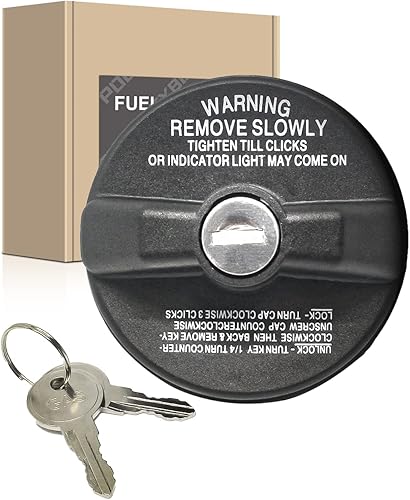 Miniatura 1 de Tapa de gasolina con bloqueo, tapa de combustible de bloqueo de repuesto 10504 para Toyota 4Runner Camry Tundra Acura Tacoma Chevrolet Silverado